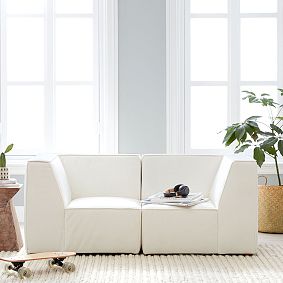 PB Teen Riley Lounge Loveseat