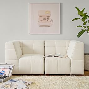 Pottery Barn Baldwin Storage Loveseat - Thumbnail 5