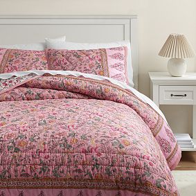 Bette Reversible Printed Quilt | Pottery Barn Teen