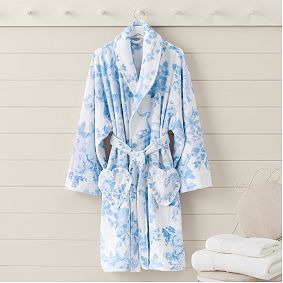 LoveShackFancy Damask Terry Robe