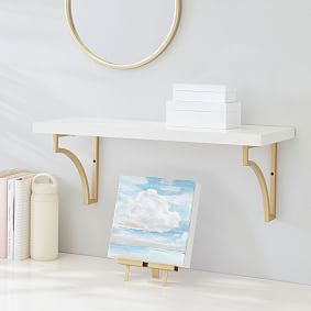 Scalloped Wall Shelves (24"-36")