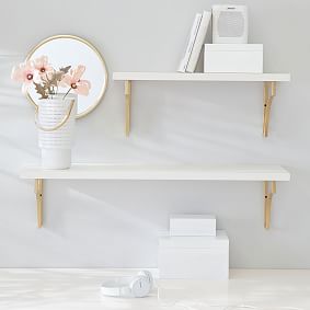Scalloped Wall Shelves (24"-36")