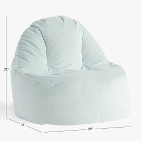 Performance Everyday Velvet Light Pool Leanback Lounger