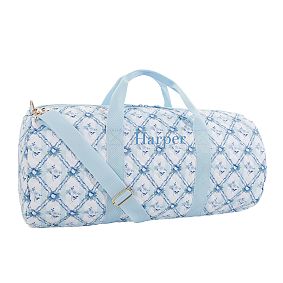 Hill House Home Quilted Duffle, Blue/Green