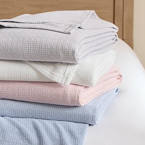Cotton Woven Bed Blanket