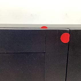 Open Box: Dartboard Game Set - Black