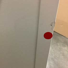 Open Box: Keaton 2-Cubby Bookcase (22") - Simply White