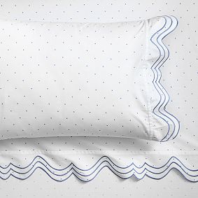 Mini Dottie Scallop Sheet Set