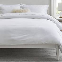 Super Soft Cotton Sateen Organic Duvet Cover