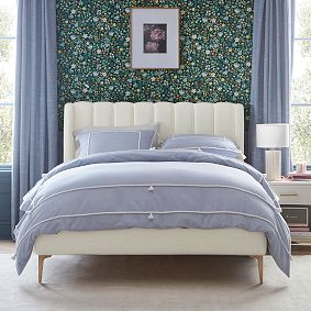 Avalon Channel Stitch Upholstered Bed