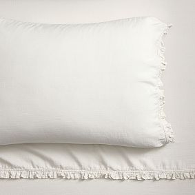 Soft Gauze Mini Ruffle Sheet Set