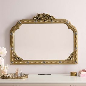 LoveShackFancy Marquee Over-the-Dresser Mirror (36"x27")
