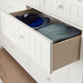 Beadboard 9-Drawer Grand Dresser (64w x 19d")