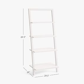 Beadboard Ladder Bookshelf (29.5")