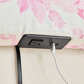 LoveShackFancy Smart Auburn Tufted No Nails Dorm Headboard