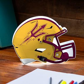 College Helmet Desktop LED Decor