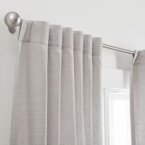Cotton Linen Light-Filtering Curtain