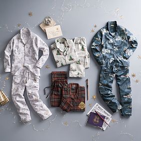 Harry Potter™ Snow Scene Organic Loose Fit Pajama Set