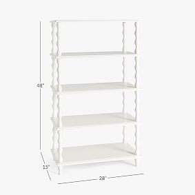 Bobbin Accent Bookcase (28")