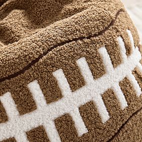 Large Football Bean Bag Chair Slipcover Only