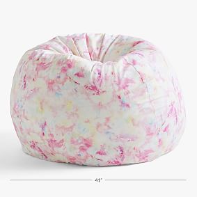 Large Multi Tie-Dye Bean Bag Chair