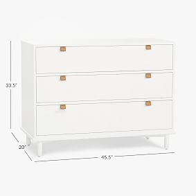 Nash 3-Drawer Wide Dresser (45.5w x 20d")