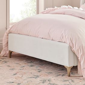 Avalon Channel Stitch Upholstered 4-Drawer Storage Bed
