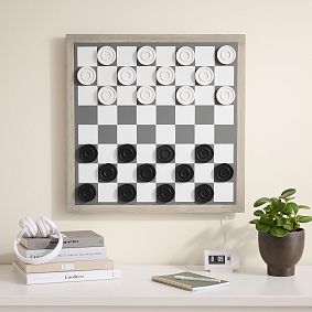 Backlit LED Checkers Game (24")