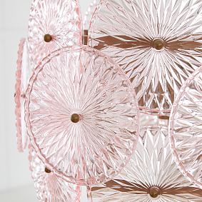 Sophia Layered Glass Chandelier