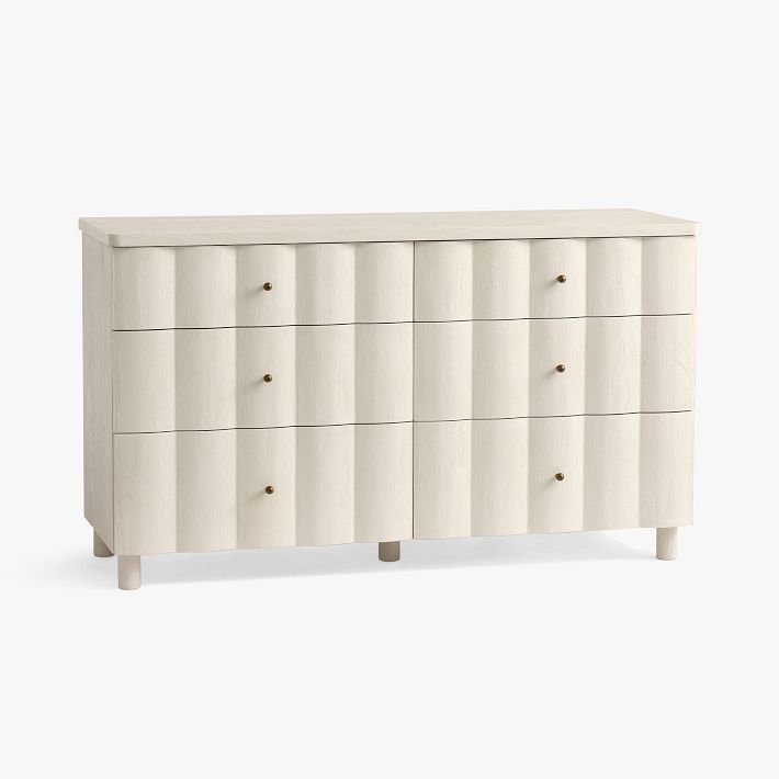 Fluted 6-Drawer Dresser (56") | Pottery Barn Teen Fluted 6-Drawer Dresser (56") | Pottery Barn Teen