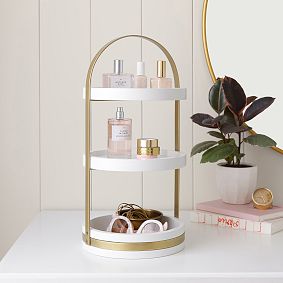 Glam Three-Tier Caddy