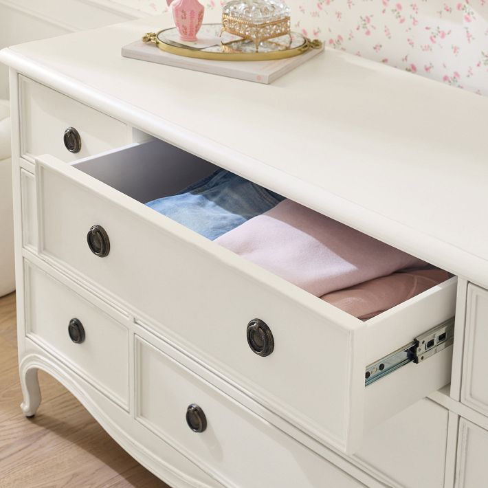 fancy dresser LoveShackFancy 9-Drawer Dresser, Soft White