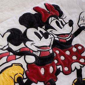 Disney Mickey Mouse Holiday Reversible Patchwork Quilt