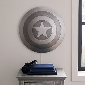 Marvel's Captain America Color-Changing Backlit Shield