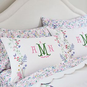 AERIN Floral Vine Border Duvet Cover