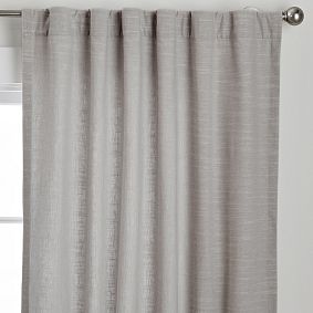 Cotton Linen Light-Filtering Curtain