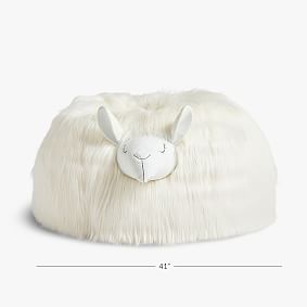 Large Llama Critter Bean Bag Chair
