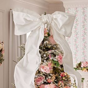 LoveShackFancy Bow Tree Topper