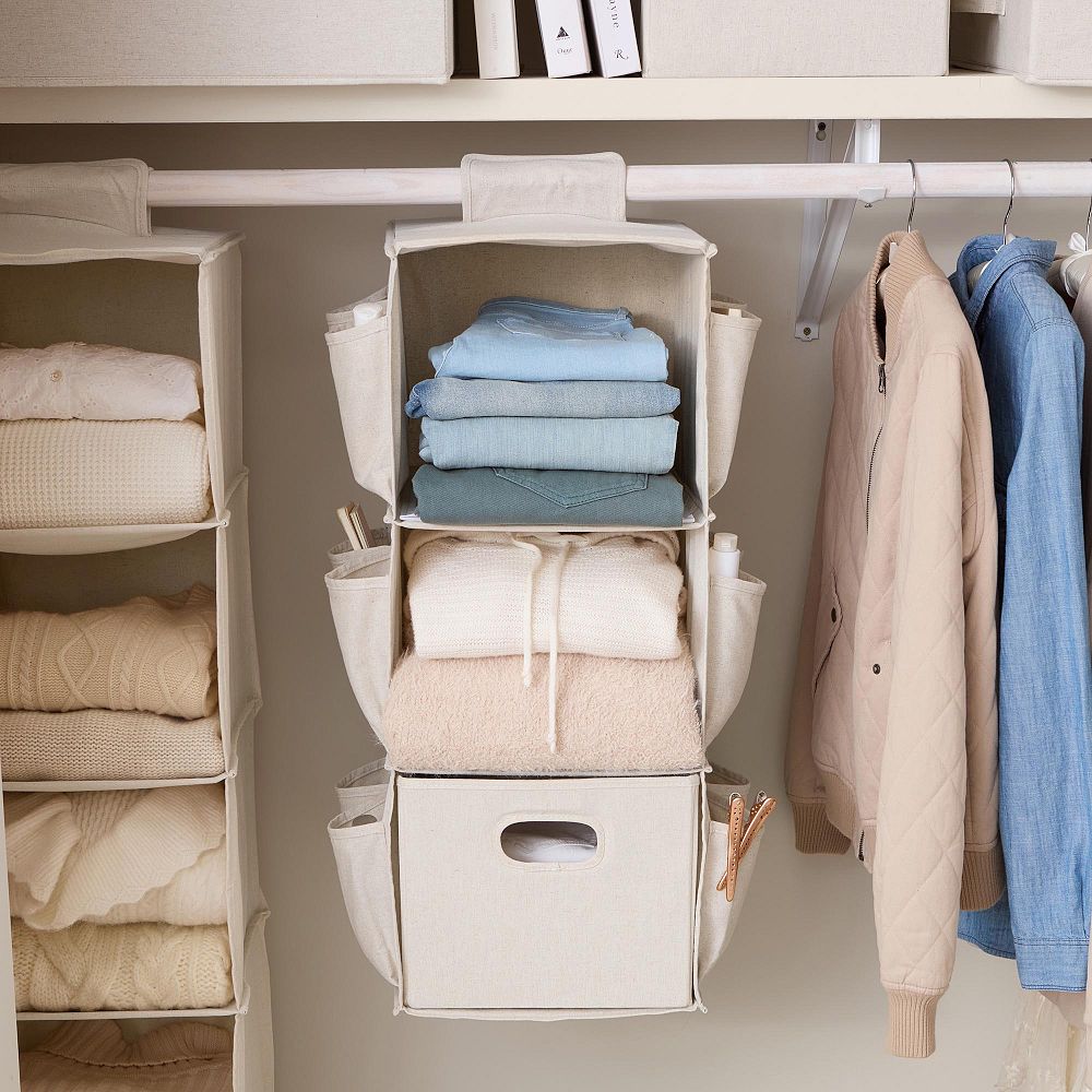 Three-Tier Sweater Organizer - Oat