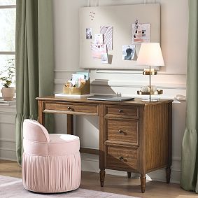 Scallop Tiered Catchall Table Lamp