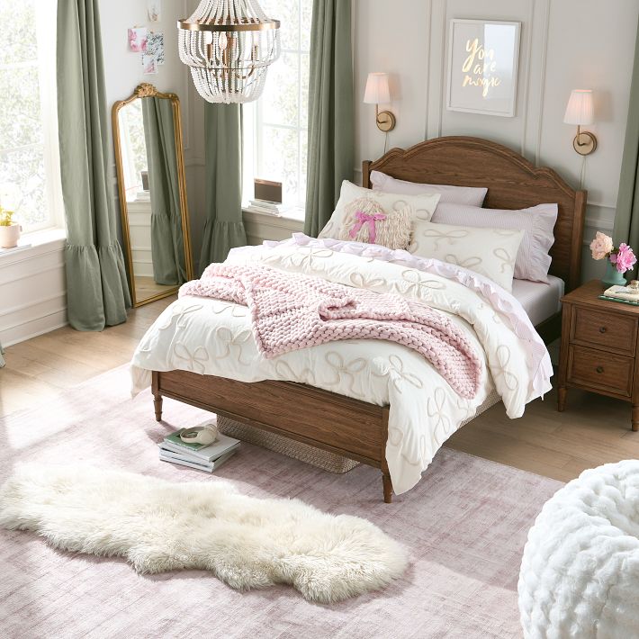 PB teen 姿見鏡　装飾的なフィリグリー全身鏡（24インチ×60インチ） Ornate Filigree Full Length Mirror | Pottery Barn Teen