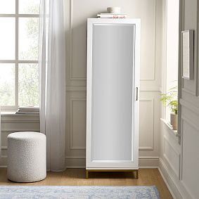 Blaire Stand-Up Beauty &amp; Jewelry Storage Vanity (21.5")