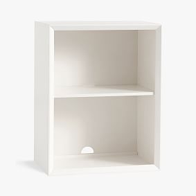 Open Box: Callum 2-Shelf Bookcase (25") - Weathered White/Simply White