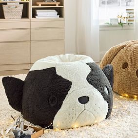 Large Frenchie Bean Bag Chair Slipcover Only