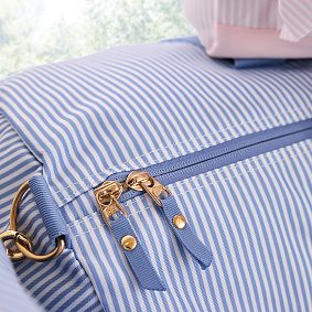 Le Petit Bow Blue Duffle Bag