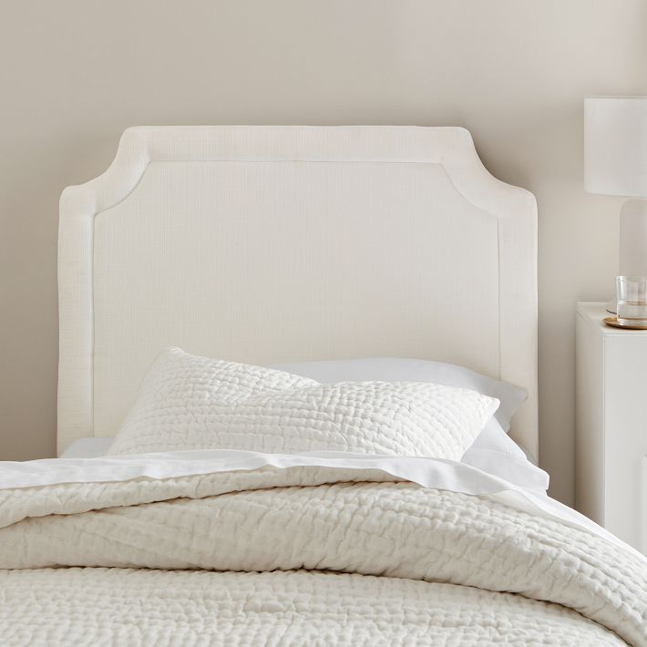 No Nails Auburn Tufted Headboard | Pottery Barn Teen
