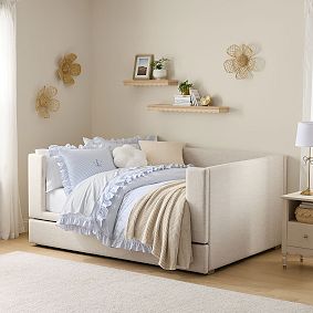 Shelter Upholstered Daybed &amp; Trundle