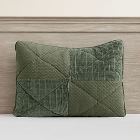 Stafford Heritage Green Standard Sham
