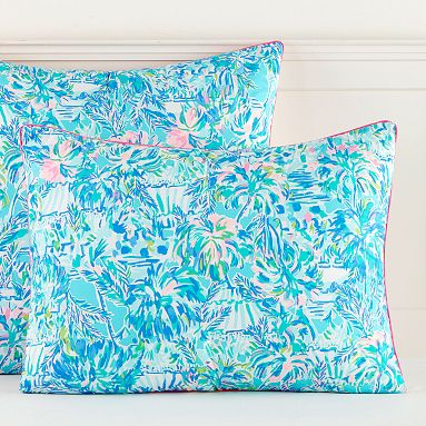Lilly Pulitzer Pineapple Party Sham