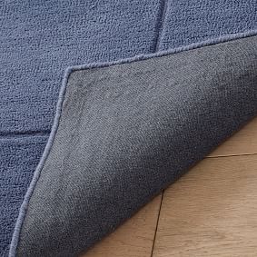 Emerson Wool Rug - Faded Navy